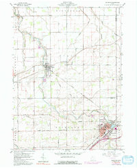 Bluffton 1960 topographic map preview