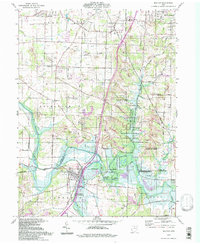 Bolivar 1994 topographic map thumbnail