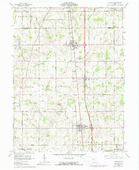 Botkins 1961 topographic map preview