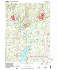Burton 1994 topographic map thumbnail