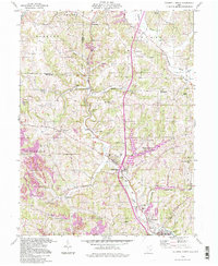 Caldwell North 1994 topographic map thumbnail