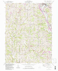 Caldwell South 1994 topographic map thumbnail