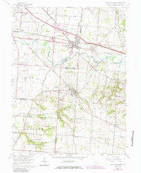 Canal Winchester 1966 topographic map thumbnail