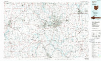 Canton topographic map thumbnail