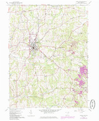 Carrollton 1959 topographic map thumbnail