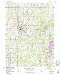 Carrollton 1994 topographic map thumbnail