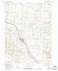 Carroll 1958 topographic map thumbnail