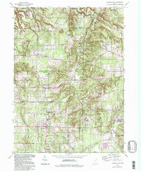 Chesterland 1994 topographic map thumbnail