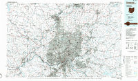 Cincinnati 1986 topographic map thumbnail