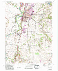 Circleville 1961 topographic map preview