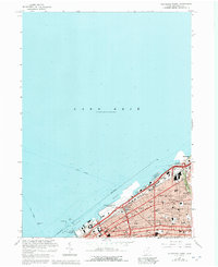 Cleveland North 1963 topographic map thumbnail