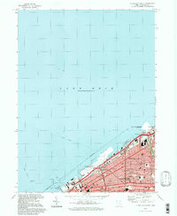 Cleveland North 1994 topographic map thumbnail