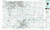 Cleveland South 1986 topographic map thumbnail