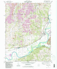 Conesville 1994 topographic map thumbnail