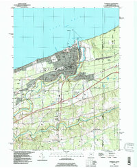 Conneaut 1996 topographic map thumbnail