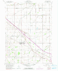 Convoy 1960 topographic map thumbnail