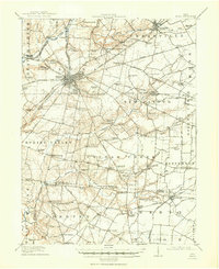 Xenia 1917 topographic map thumbnail