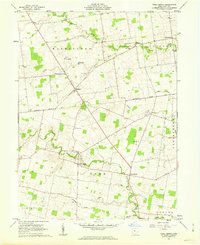 York Center 1961 topographic map thumbnail