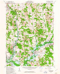 Waynesburg 1961 topographic map thumbnail