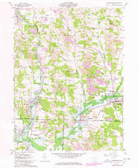 Waynesburg 1961 topographic map thumbnail