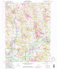 Waynesburg 1961 topographic map thumbnail