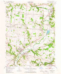 Waynesville 1955 topographic map thumbnail