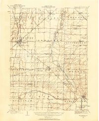 Wellington 1904 topographic map thumbnail