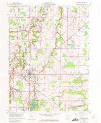 Wellington 1960 topographic map thumbnail