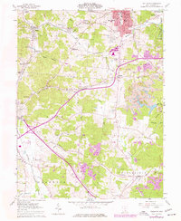 Wellston 1961 topographic map thumbnail