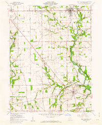 West Alexandria 1961 topographic map thumbnail