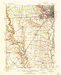 West Columbus 1923 topographic map thumbnail