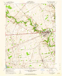 West Jefferson 1961 topographic map thumbnail