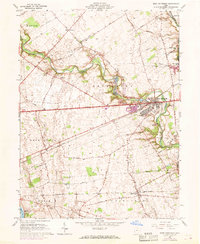 West Jefferson 1961 topographic map thumbnail
