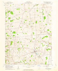 West Mansfield 1961 topographic map thumbnail
