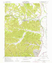 West Portsmouth 1961 topographic map thumbnail