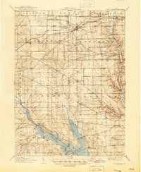 West Salem 1908 topographic map thumbnail