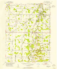 West View 1953 topographic map preview