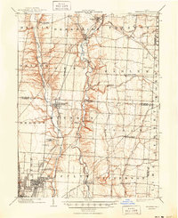 Westerville 1904 topographic map thumbnail