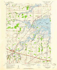 Wightmans Grove 1957 topographic map thumbnail