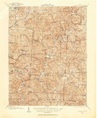 Wilkesville 1905 topographic map thumbnail