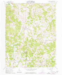 Wilkesville 1961 topographic map thumbnail