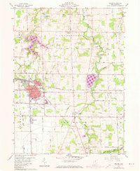 Willard 1960 topographic map preview