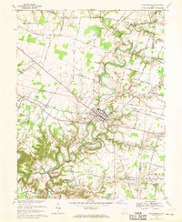 Williamsburg 1968 topographic map thumbnail