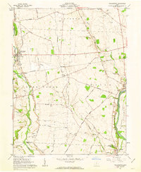 Williamsport 1961 topographic map thumbnail