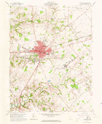 Wilmington 1961 topographic map thumbnail