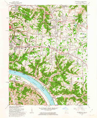 Withamsville 1961 topographic map thumbnail