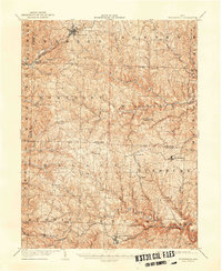 Woodsfield 1905 topographic map thumbnail