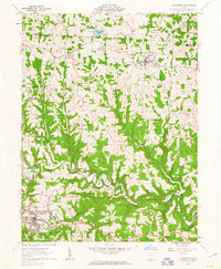 Woodsfield 1961 topographic map thumbnail