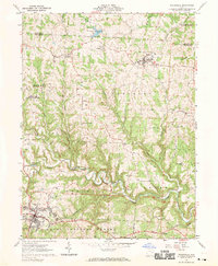 Woodsfield 1961 topographic map thumbnail