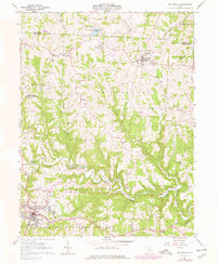 Woodsfield 1961 topographic map thumbnail